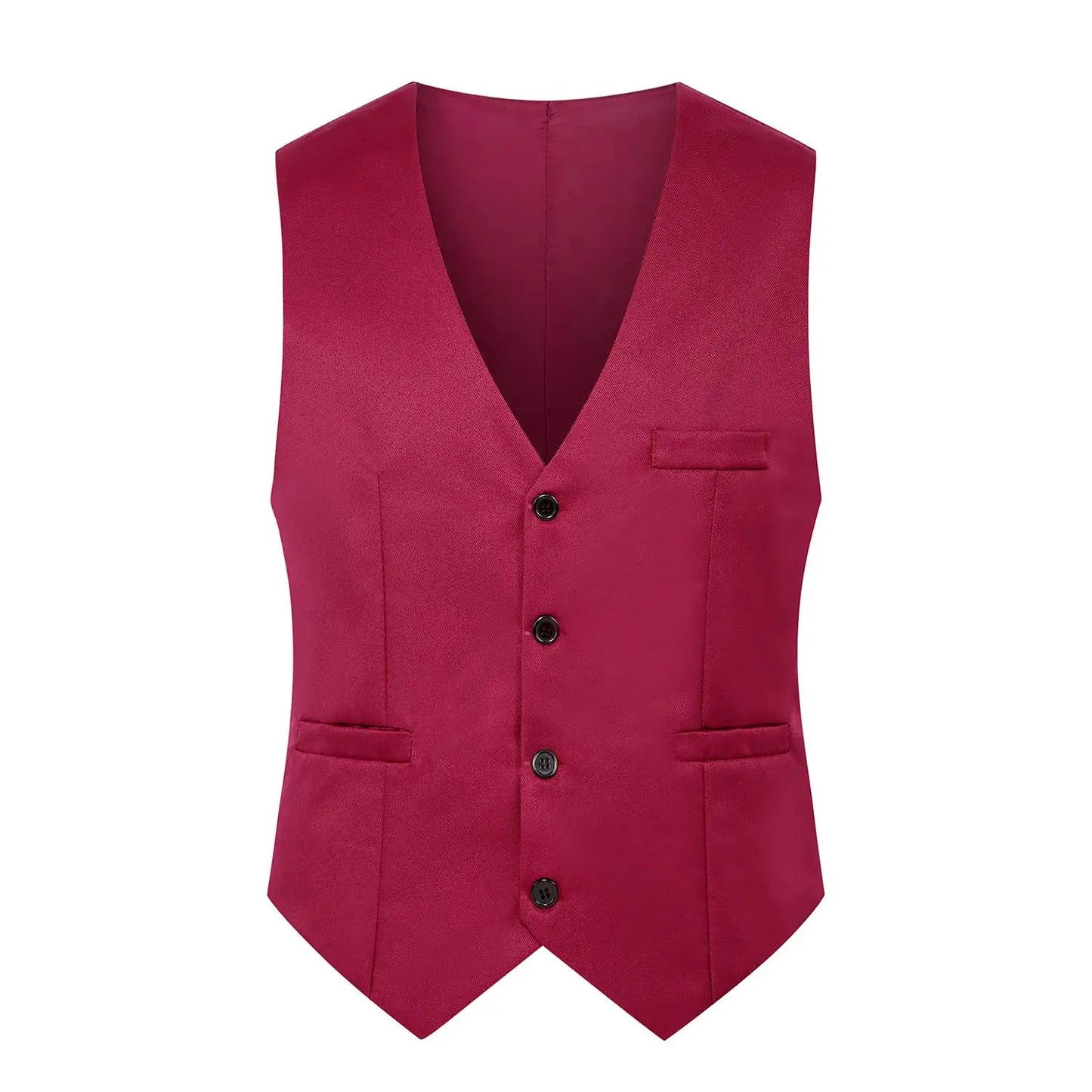 Gilet d'affaires formel pour homme slim — grande taille, décontracté, M-6XL