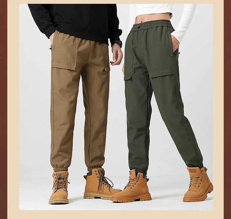 LNGXO hiver épais polaire pantalon hommes femmes imperméable coupe-vent chaud survêtement pantalon unisexe randonnée Camping escalade ski pantalon