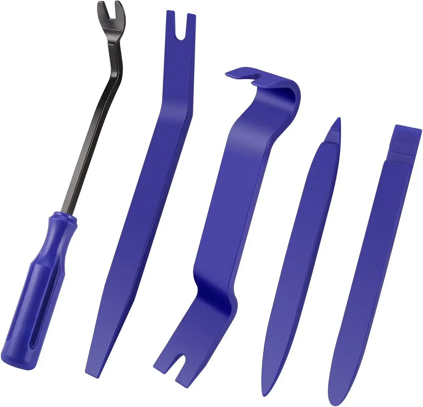 Kit d'outils de retrait de garniture intérieure de voiture, ensemble d'extracteur de Clips en plastique automatique pour le démontage de panneaux de bricolage