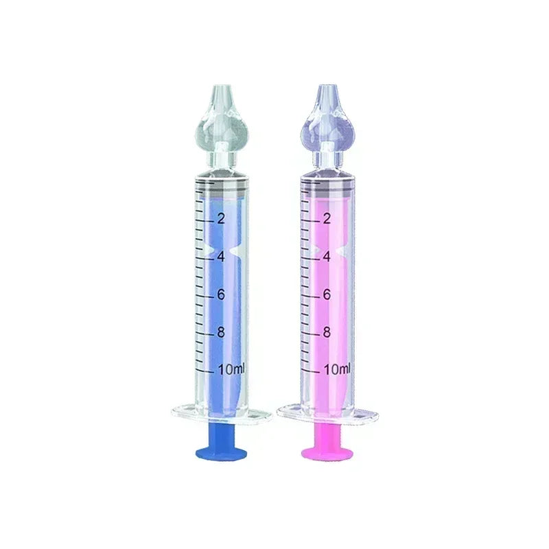 Rhinite irrigateur Nasal lavage pour enfants Silicone bébé aspirateur Nasal seringue bébé nez nettoyant enfants laveuse nasale réutilisable
