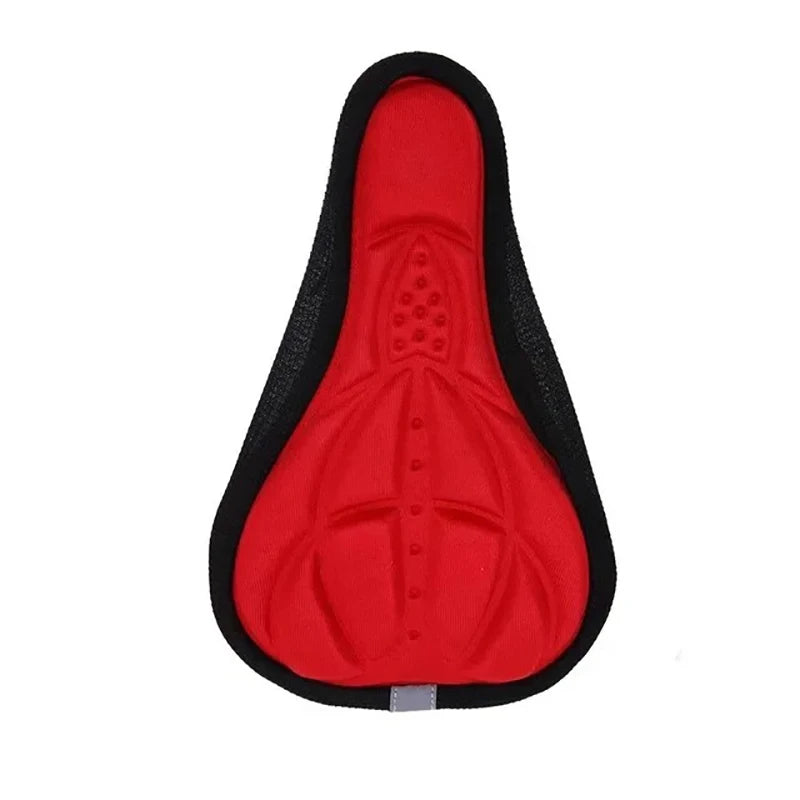 Asiento de bicicleta 3D suave y grueso para MTB, funda de asiento de ciclismo, cojín de esponja, cojín transpirable para exteriores, accesorios de bicicleta, 2025