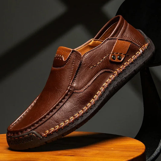 Mocassins en Cuir pour Homme — Élégance & Confort Premium