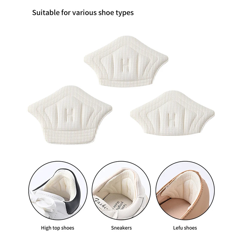 COSYLE Coussinets de Talon Mousse Mémoire Autocollants — Anti-Usure, Lot de 3 ou 6 Paires