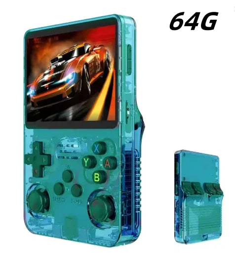 ARKOS - Consola de juegos portátil retro R36S 100 % original, IPS de 3,5 pulgadas, más de 15 000 juegos, reproductor de bolsillo portátil Linux, regalos de regreso a clases