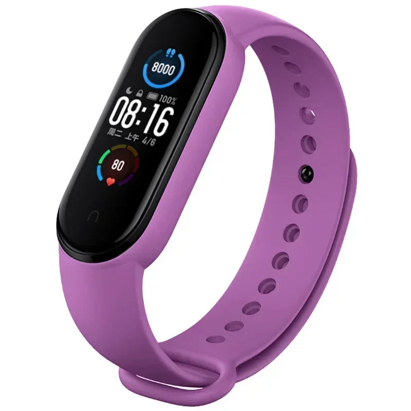 Bracelet Silicone Remplacement Band 3/4/5/6/7 — Accessoires Montre Connectée