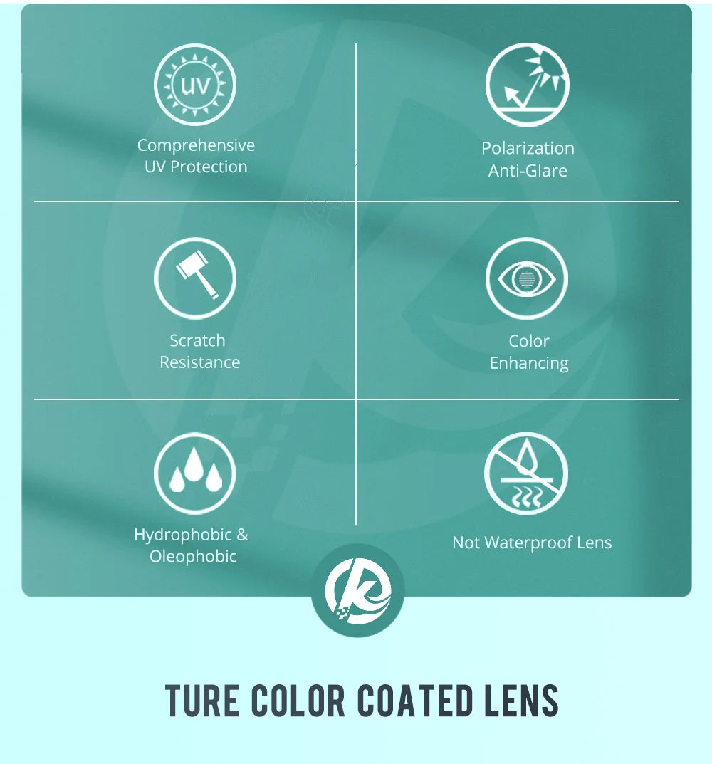 Lunettes de soleil résistantes aux rayures — verres polarisés, protection UV400, sport et loisirs