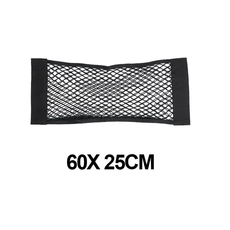 Car Trunk Storage Bag, Nylon Mesh Nets, Car Rear Trunk Organizer, Elastic String Luggage Net Holder, Pocket Vehicle Supplies