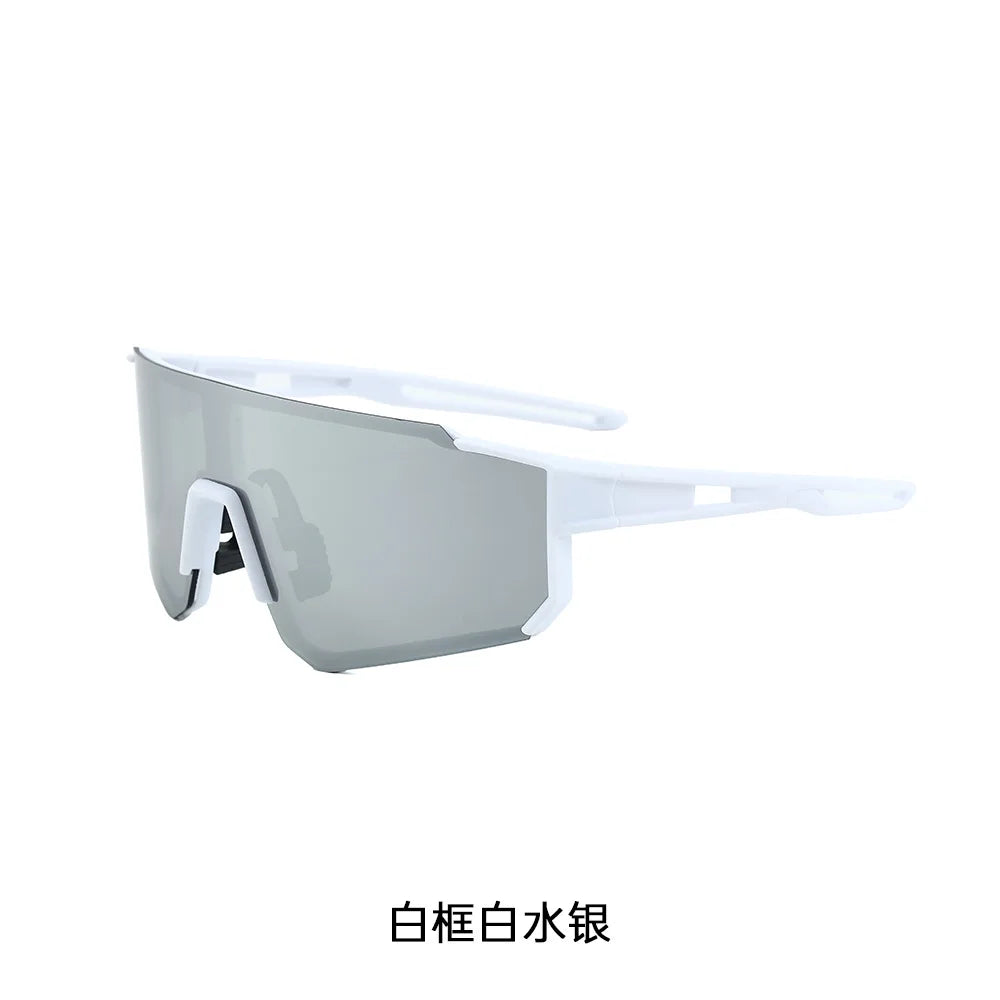 Lunettes de soleil de sport pour hommes et femmes, Protection UV, personnalisées, pour la conduite en plein air, monture carrée, UV400, nouvelle mode