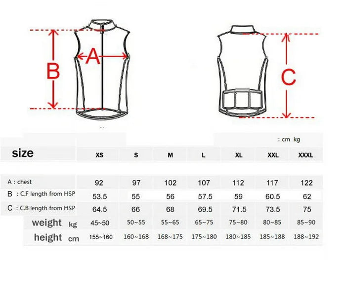 Gilet de Cyclisme Sans Manches Noir Rétro — Polaire Thermique, Coupe-Vent, Été/Hiver