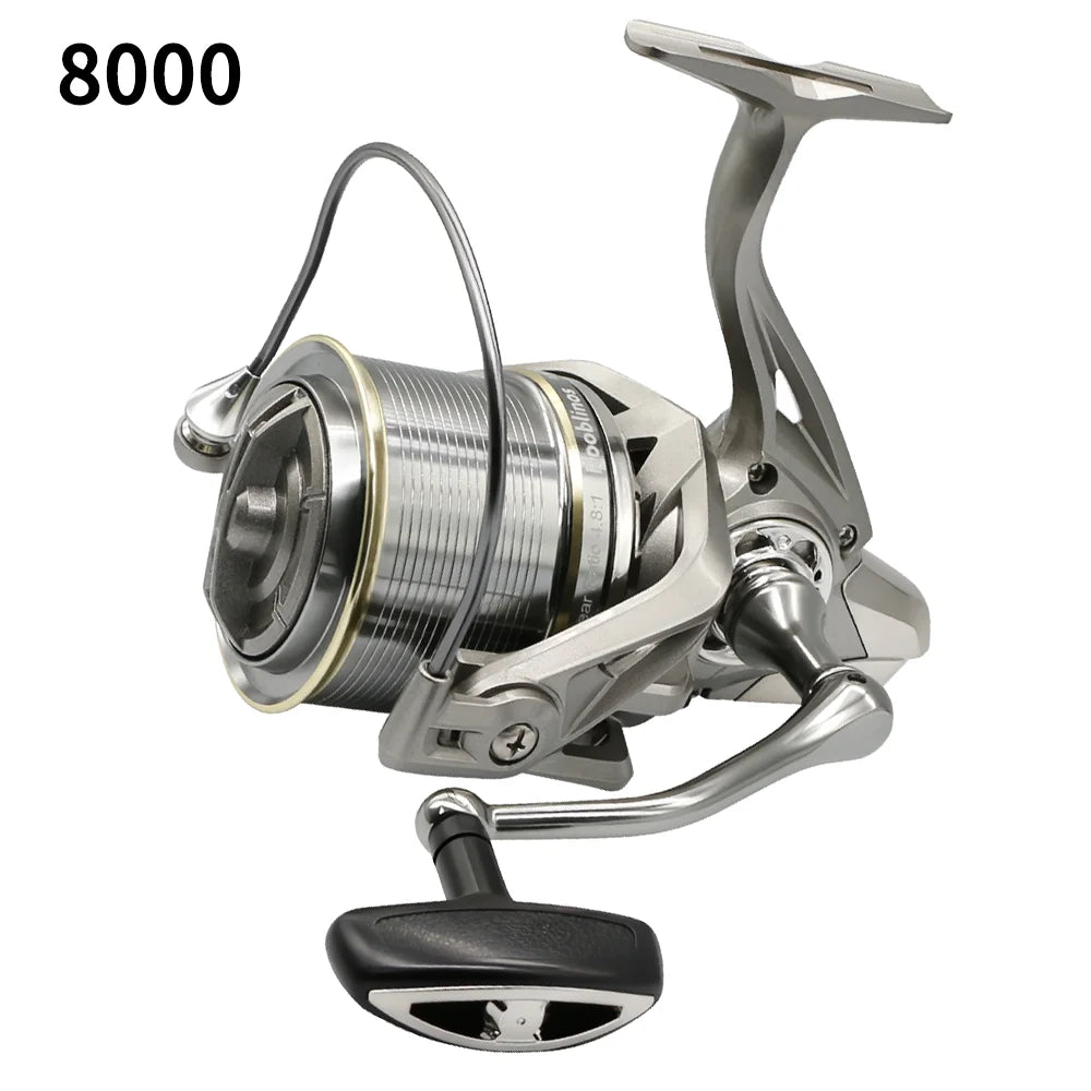 NGK roulement en acier inoxydable moulinet de pêche 8000 9000 10000 12000 14000 25KG puissant moulinet eau salée eau douce glisser