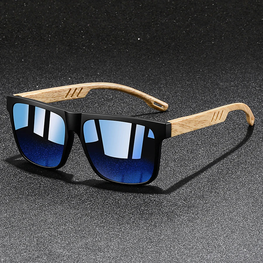 Mode Vintage carré cadre carré lunettes de soleil hommes femmes pêche conduite homme marque de luxe concepteur lunettes de soleil UV400 lunettes