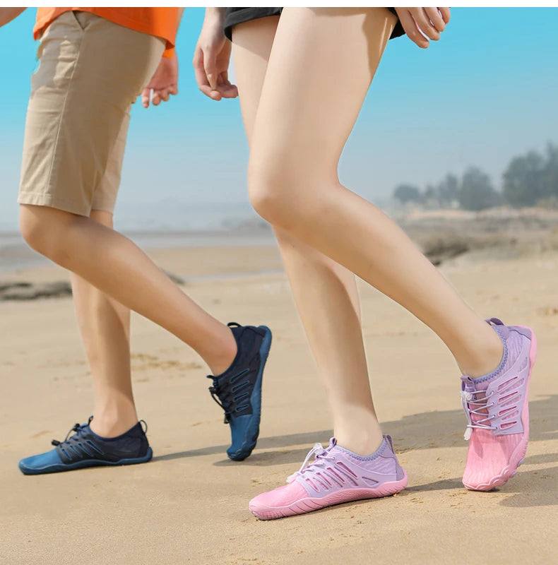 Chaussures d'eau de plage pour hommes et femmes, nu-pieds, natation dans la mer, sports aquatiques