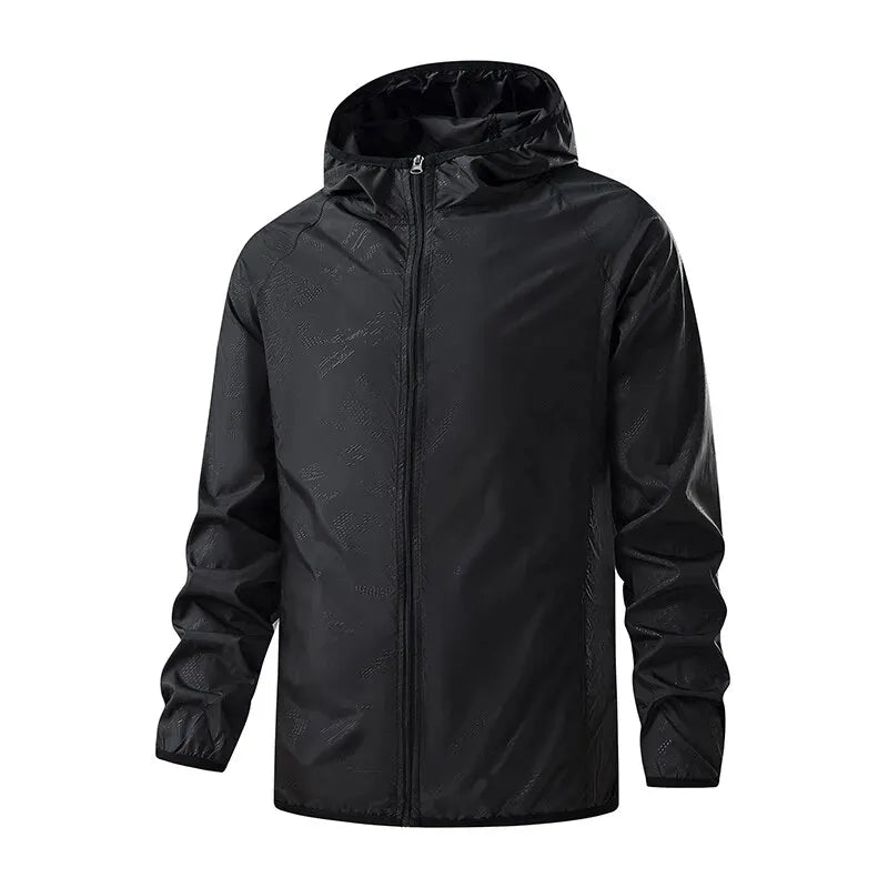 LNGXO hommes femmes vestes de randonnée imperméables Protection solaire coupe-vent Camping escalade manteau de pluie en plein air unisexe vêtements portables