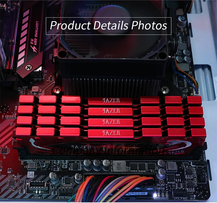 Mémoire RAM DDR4 8 Go 3200 MHz JAZER pour ordinateur de bureau