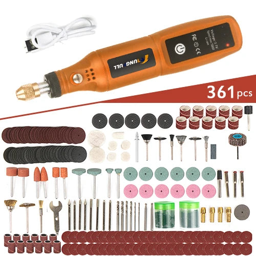 Mini perceuse électrique USB, stylo de gravure sans fil, Rechargeable, outils Dremel, outil rotatif, perceuse à main sans fil, Mini Machine à polir