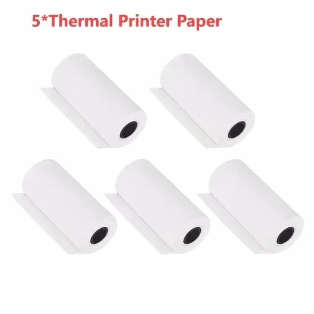 Cámara instantánea para niños, minicámara de vídeo digital para niños, pantalla 1080P, impresión de papel térmico + tarjeta de memoria de 32G