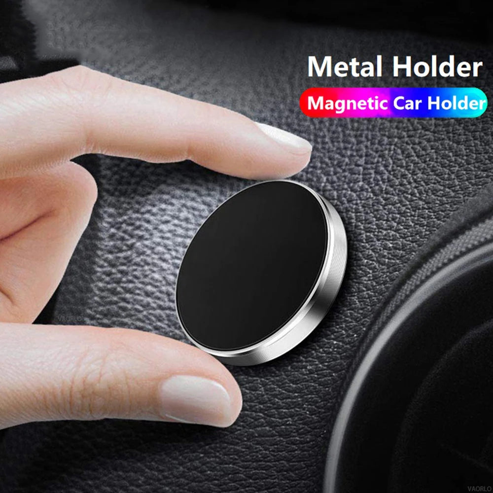 Soporte de teléfono magnético para coche 360°    Soporte magnético para coche, teléfono móvil, mesita de noche de pared GPS universal para iPhone Android