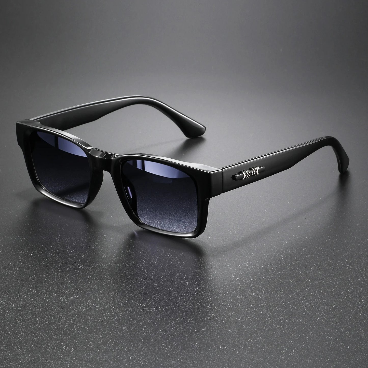 Retro Punk Sunglasses - Protective Square Frame, UV400 Unisex for Outdoor Adventures and Casual Style