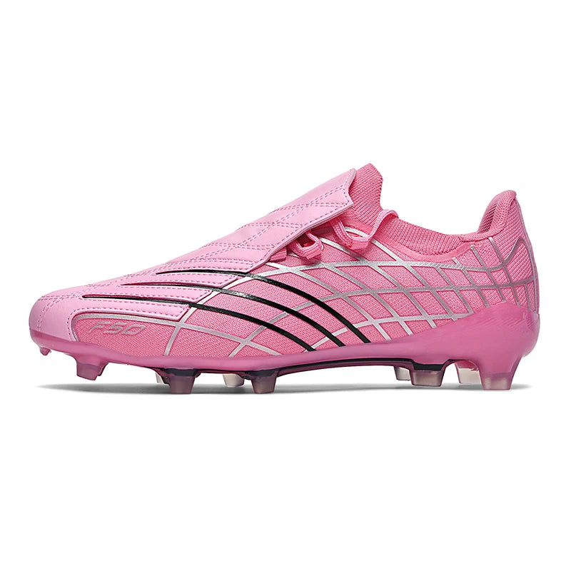 pscownlg Chaussures de Football TF/FG Unisexe Montantes Microfibre — Niveau Avancé EU 32–46