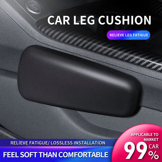 1x rodilleras de coche, reposapiernas de coche, rodilleras de control de puerta de coche, almohadillas universales para los pies, reposabrazos automático