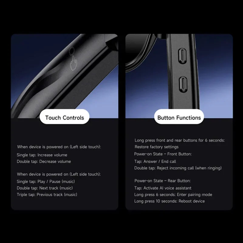 Lunettes intelligentes AI 8K HD photochromiques — Bluetooth, caméra, appel, musique, traducteur