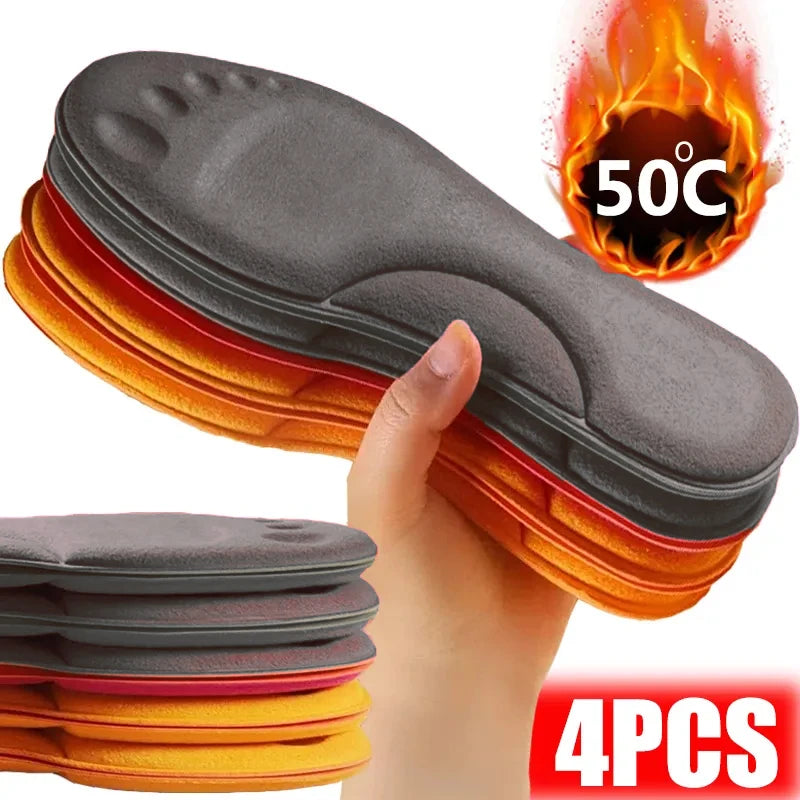 Super soft latex sports shoe insoles, 4D massage warm pile inner offer, running basket, arch support, Orth4WD