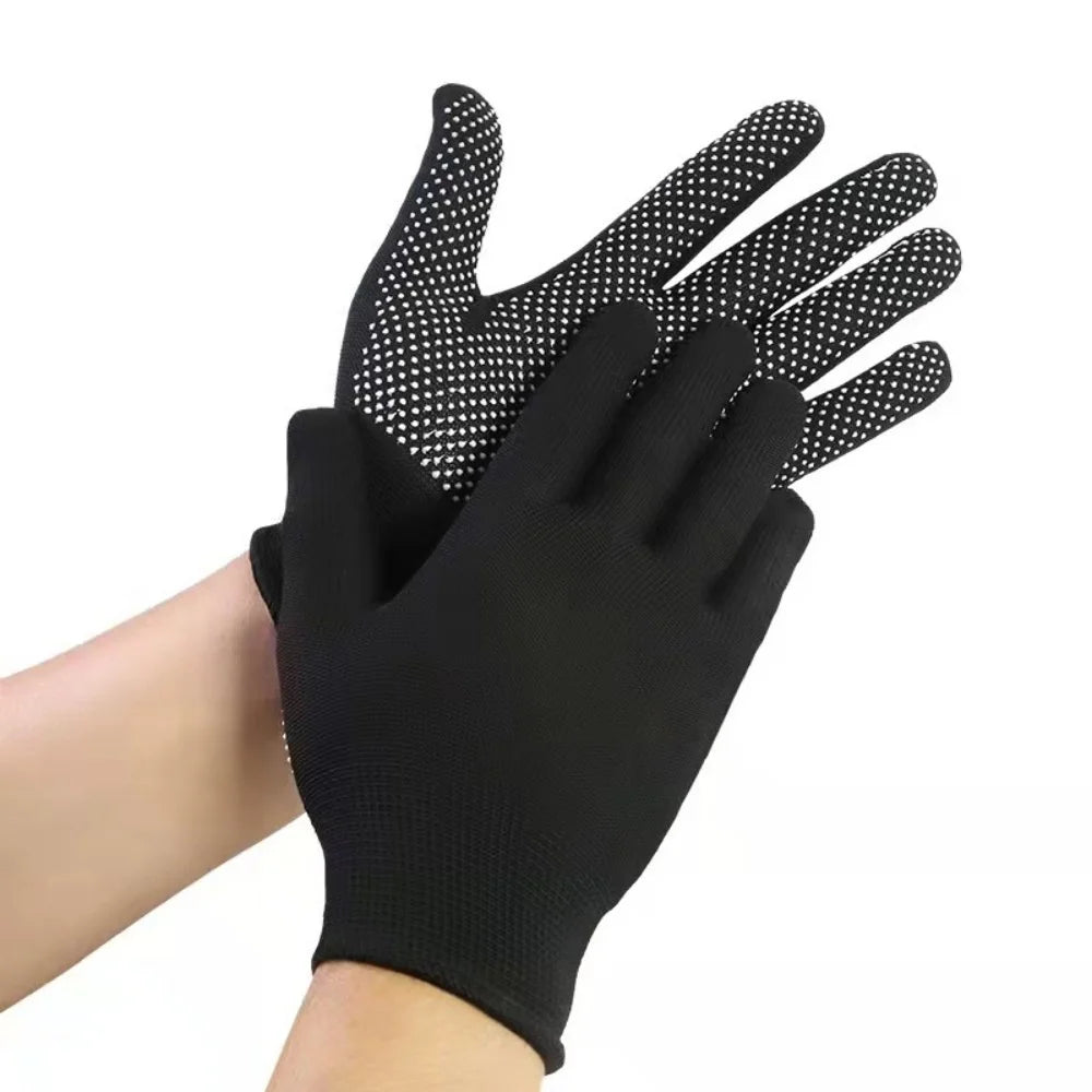 10 pièces gants en Nylon respirant antidérapant pour cyclisme pêche Camping unisexe multicolore Protection du travail gants de Protection du travail