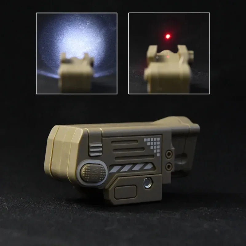 Nouvelle lunette laser SBAL PL 2026 avec point rouge, lampe torche LED stroboscopique, lampe de reconnaissance, fixation pour pistolet en plastique, adaptée aux armes de airsoft et à la chasse