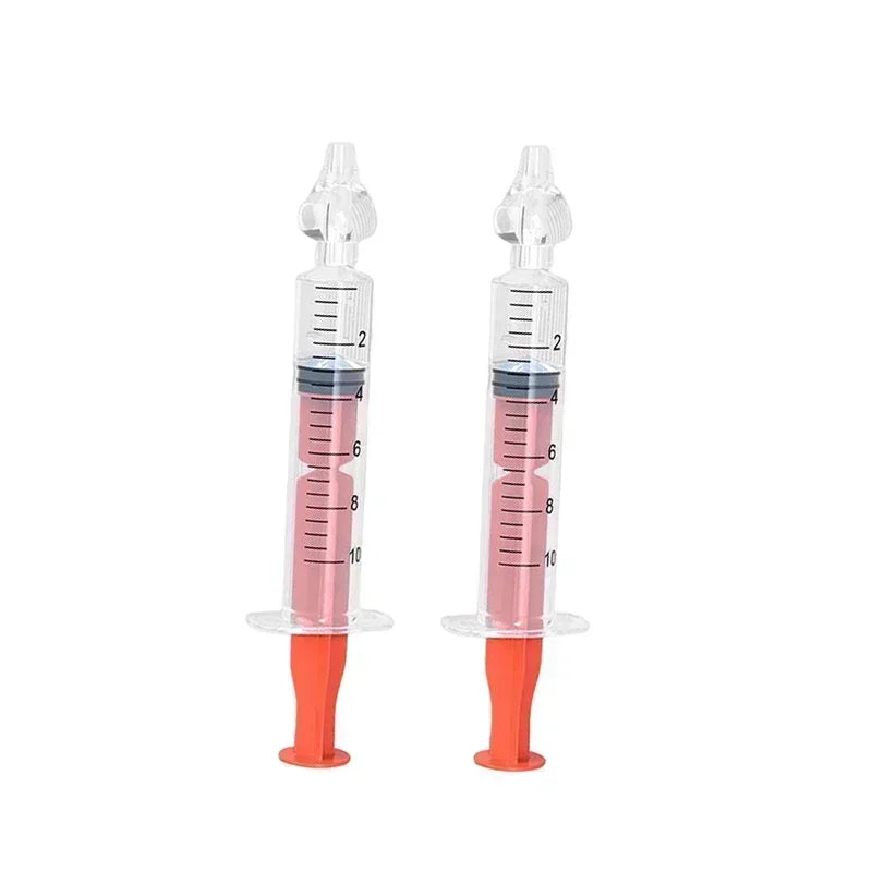 Jeringa de aspiración nasal de silicona para bebés, limpiador antártico para niños, lavador nasal para rinitis, irrigador nasal reutilizable, lavado para niños