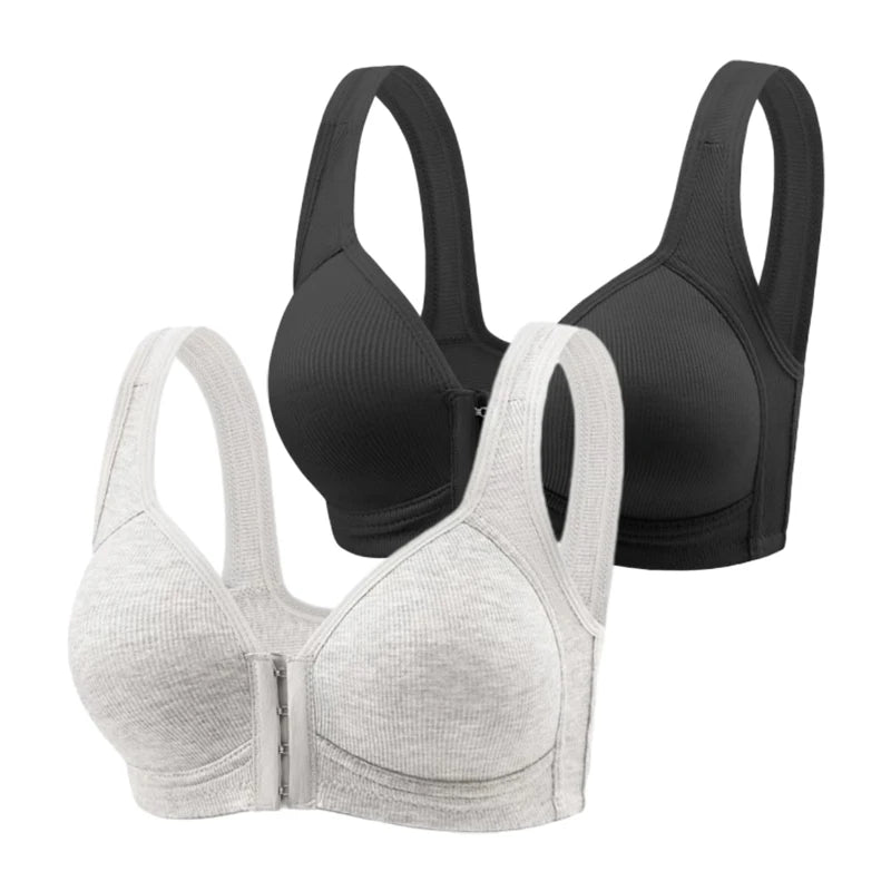Bralette Fallsweet — Fermeture Frontale, Sans Fil & Couverture Complète