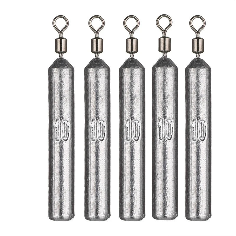 Poids en forme de goutte d'eau pour la pêche à la carpe, accessoire pour appât, 3.5g, 5g, 7g, 10g, 14g, 20g, lot de 5 pièces