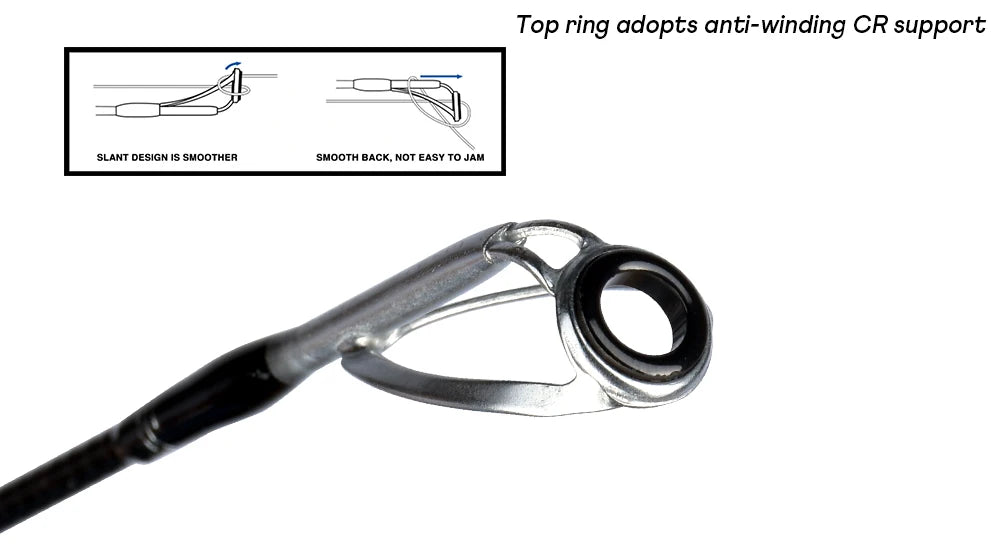 PHISHGER MAXIMUS voyageur filature Baitcasting leurre cannes à pêche 1.65 m ~ 3.0 m Fuji Guide 30 T carbone ultraléger rapide L/ML/M 3-35g