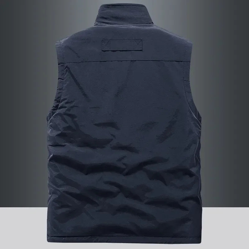 Chaqueta de senderismo para hombre, abrigo térmico, cálido, informal, metropolitano, glaMan, ropa térmica de lujo, talla grande, moda, invierno