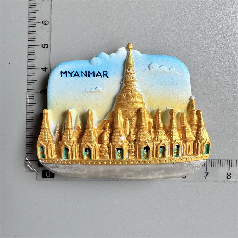 Imán de nevera, Finlandia, Noruega, Austria, Grecia, Myanmar, Italia, Marruecos, Argelia, Estados Unidos, homenaje, Córdoba, Tailandia, Praga, Lago de Como, Garda