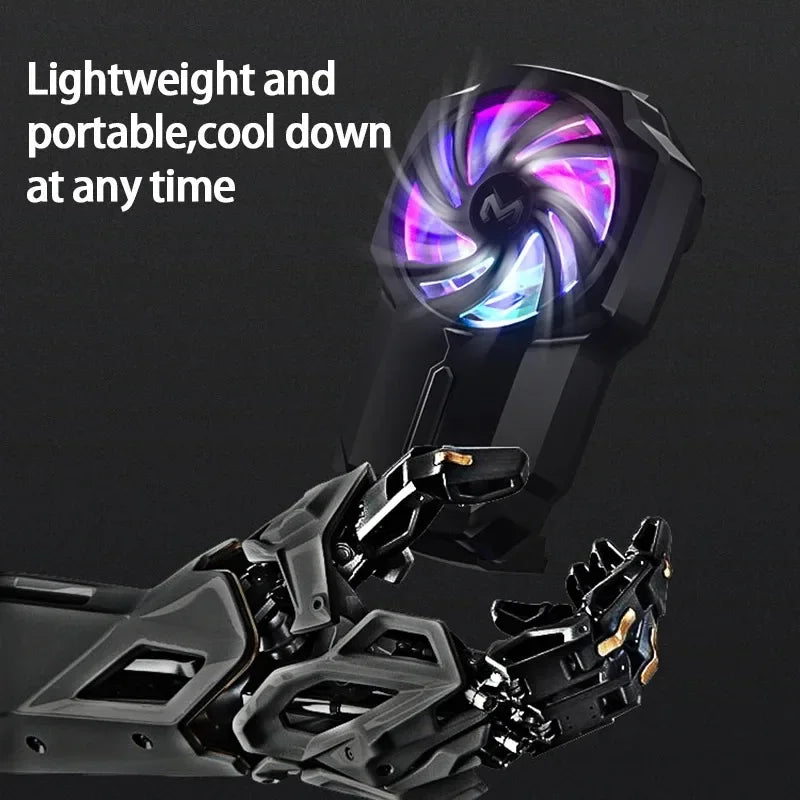 Refroidisseur téléphone clip arrière — gaming, accessoire, dissipateur de chaleur