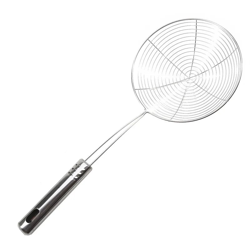 Écumoire naren acier inoxydable, filtre à maille, marmite à huile, ustensiles de cuisine, passoire frite, passoire de cuisine, outil de cuisson