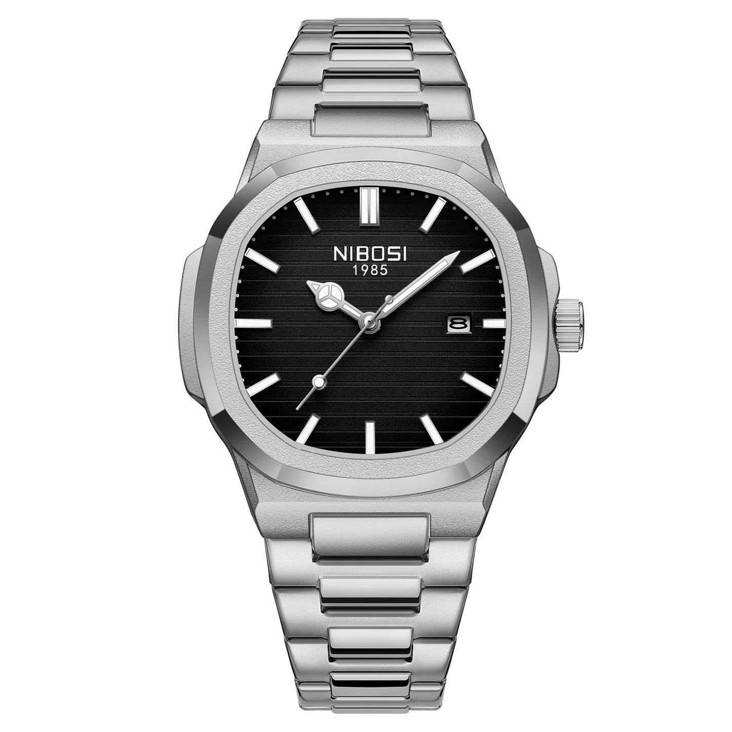 2025 nuevos relojes de cuarzo de lujo para hombre, relojes de pulsera impermeables 30M con fecha automática, reloj de acero inoxidable para hombre, cronógrafo deportivo, reloj para hombre