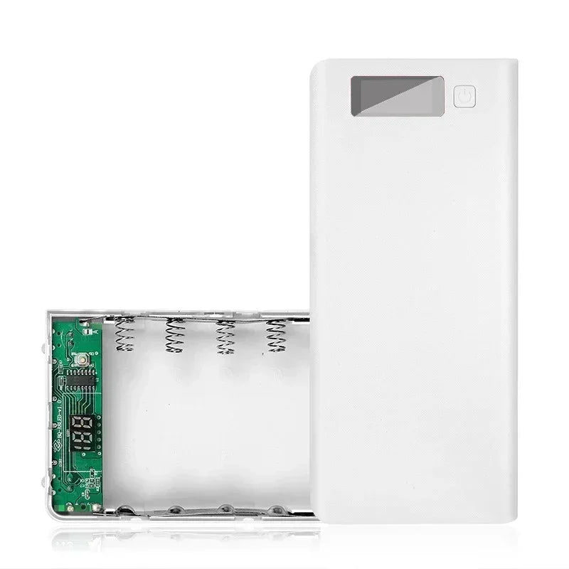 Boîtier de rangement pour batteries 8/10*18650 sans soudure, double USB, étui de batterie externe DIY, support de batterie 8/10*18650, chargeurs rapides PD