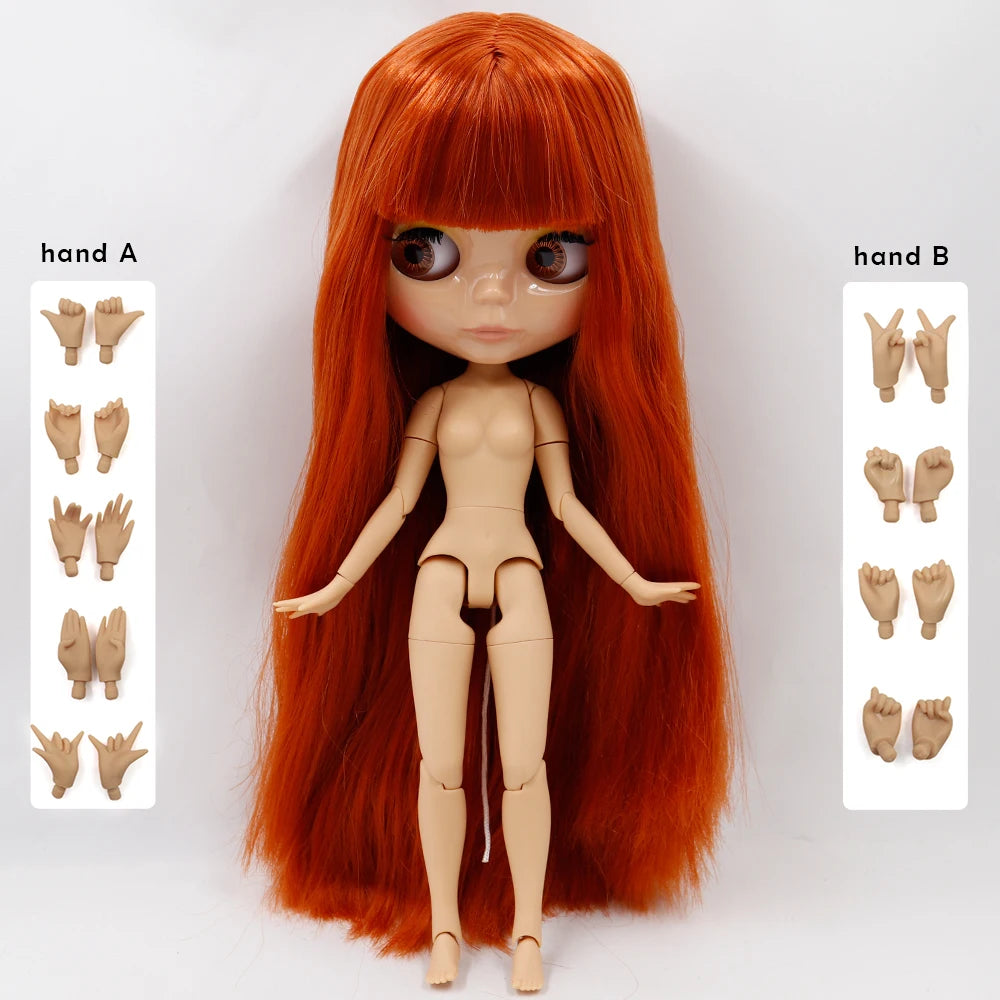 ICY DBS Blyth Muñeca de 1/6 cuerpo articulado DIY BJD juguetes de moda muñecas niña regalo oferta especial en venta con set de manos A y B