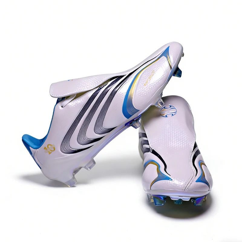 Chaussures de Football FG Homme Microfibre Basses — Niveau Avancé, Pelouse EU 34–49