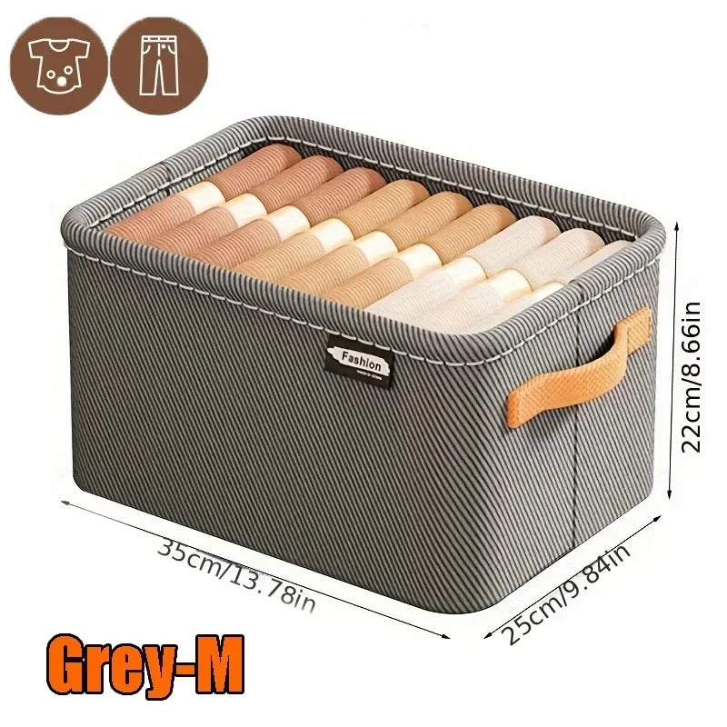 Wardrobe Storage Box for closet storage, underwear drawers, bedroom cabinet, socks, bra, pants organizer
