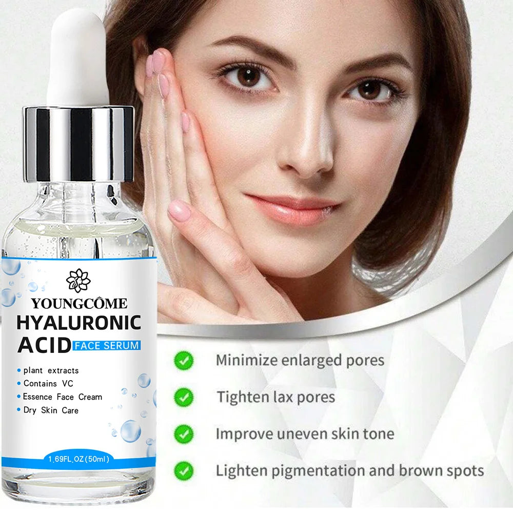 Esencia facial con ácido hialurónico, hidratación profunda, productos coreanos para el cuidado de la piel