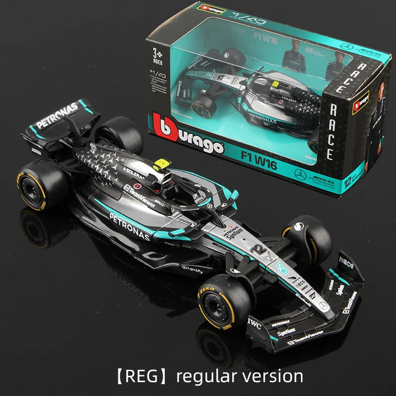 Modèle réduit F1 1:43 métal moulé sous pression 2025 — voiture de course, collection, jouet