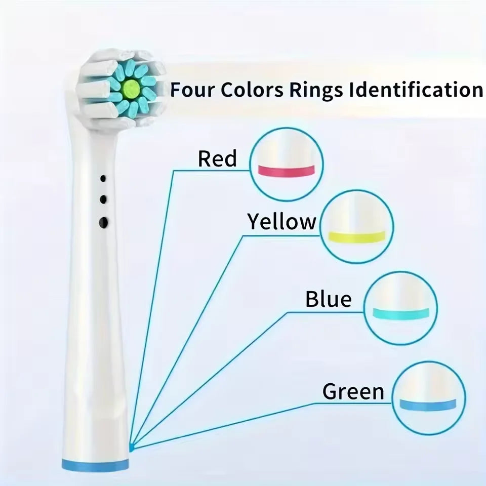 Têtes de brosse à dents électriques de remplacement universelles — compatibles brosses à dents standard