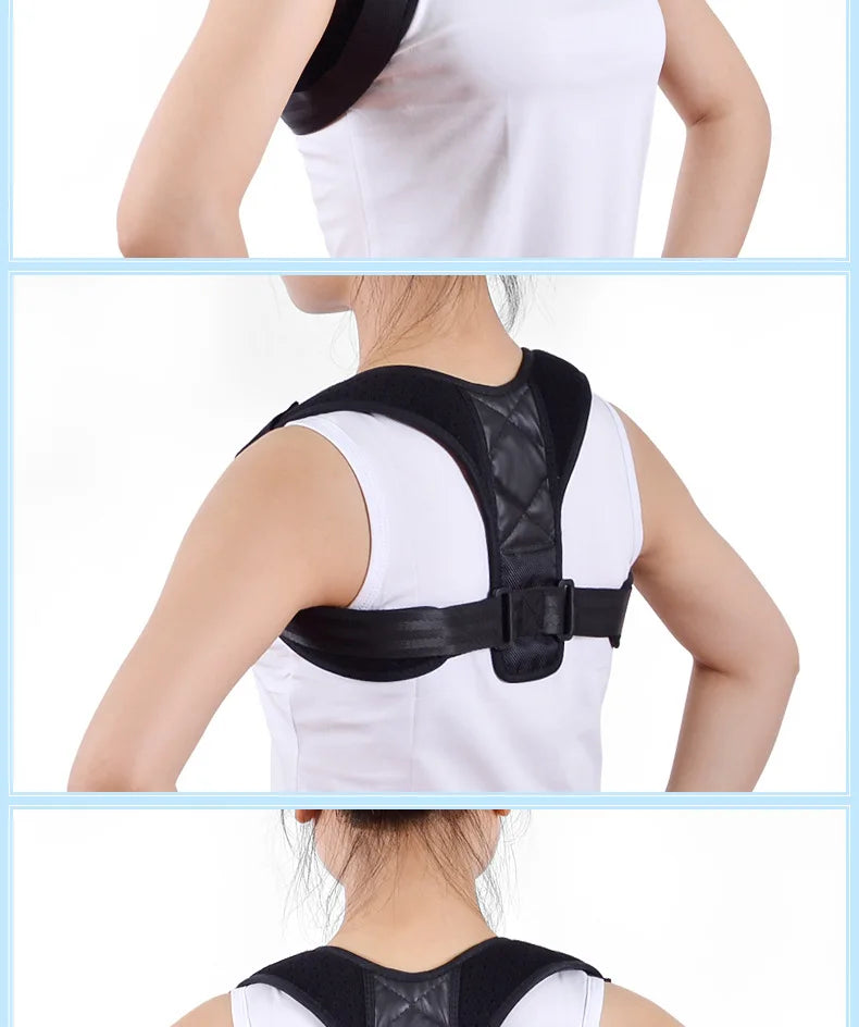 Ceinture Correcteur de Posture Dos Unisexe — Prévention Voussure, Maintien Assis, Respirant