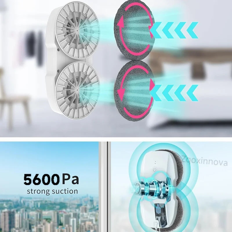UPS system Robot window cleaner vacuum cleaner smart household appliance automatic cleaning window washer window cleaner window washing electric mops