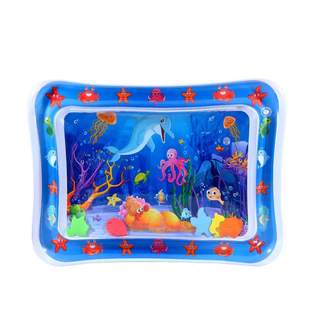 Tapis de jeu gonflable pour bébé, coussin d'eau en PVC pour nourrissons, temps du ventre, coussin d'eau pour enfants, jouets d'activité de développement pour l'éducation précoce