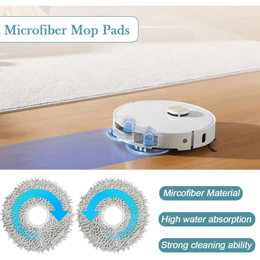 Accessories for Dreame L40 Ultra / X40 Ultra Robot Vacuum Cleaner, Dust Bags, Mop Pads, Main Side Brushes, Cloths, HEPA Filters, Spare Parts