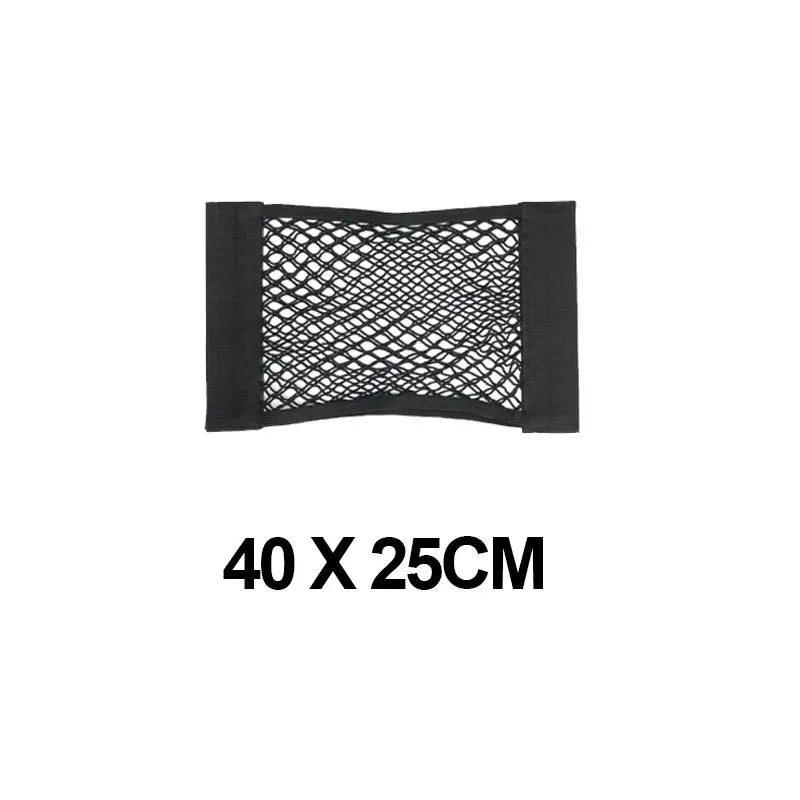 Car Trunk Storage Bag, Nylon Mesh Nets, Car Rear Trunk Organizer, Elastic String Luggage Net Holder, Pocket Vehicle Supplies