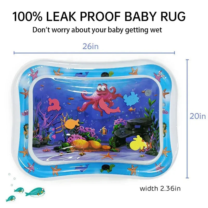 Tapis de jeu gonflable pour bébé, coussin d'eau en PVC pour nourrissons, temps du ventre, coussin d'eau pour enfants, jouets d'activité de développement pour l'éducation précoce